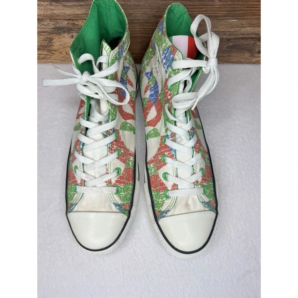 Converse Chuck Taylor All Star Italy Green/Red Size 12 - Picture 6 of 12